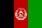 Afganistan Flagge groß