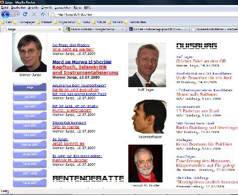2009-07-15 Homepage oben